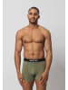 SNOCKS Boxershorts aus Modal Mix (Rot/Olive/Blau) 3 Stück