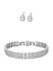 faina Women Jewelry Set in silver