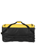 travelite Basics - Rollenreisetasche Plane 98/119L 70 cm erw. (black) in gelb