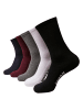 Urban Classics Socken in black/white/grey/burgundy/navy