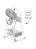 Hauck Sitn Relax 3in1 - Hochstuhl ab der Geburt, in grau,weiss