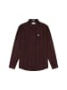 Wrangler Langarmhemd 1 Pkt Flannel in Black Wine