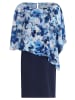 Vera Mont Cocktailkleid mit Blumenprint in Dunkelblau/Blau