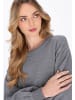 DreiMaster Women Sweater in grey melange