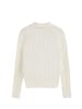 Polo Club Pullover WOMAN RIGBY GO POLO NECK CABLE TAYLOR LONG SLEEVE REGULAR FIT in Ecru