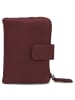 Zwei Mademoiselle MW5 - Geldbörse 6cc 13 cm (cord-wood) in rubin