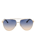 Guess Damen Sonnenbrillen Aviator Gold