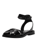 Fly London Sandalen in Schwarz/Schwarz