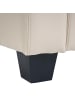 MCW 3er Sofa Lille, Leder, creme