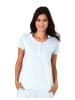 NORMANN Shirt Top kurzarm Streifen Mix & Match - 45390 in hellblau