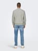 Only&Sons Samtige Blouson Jacke Velours Design Bomberjacke in Grau