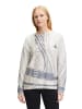 Betty Barclay Strickpullover mit Print in Beige/Schwarz