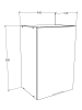 VCM  Küchenschrank B. 40 cm Hängeschrank Küche Fasola in Weiß / Anthrazit
