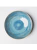 gipfelstück Suppenteller, Steinzeug TIEFER SEE in Blau / Grün