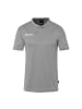Kempa POLO SHIRT Poly Kids in dark grau melange