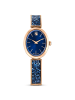 Swarovski Analoguhr für Damen in blau