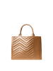Marc Ellis Handtasche in LEATHER AND LIGHT GOLD