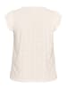 KAFFE curve Ärmellose Bluse KCtara Regular fit in Chalk CC.