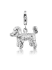 Nenalina Charm 925 Sterling Silber Hund in Silber