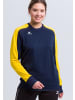 erima Liga 2.0 Sweatshirt in new navy/gelb/dark navy