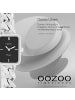 Oozoo Analog-Armbanduhr Oozoo Vintage Series silber extra groß (ca. 20x26mm)