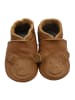 Yihakids Baby Krabbelschuhe aus Leder – Weiche Lauflernschuhe mit rutschfester Sohle