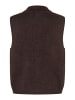 More & More dunkelbraue Strickweste in espresso brown