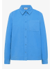Cecil Corduroy Bluse in Fountain Blue