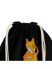 Mr. & Mrs. Panda Materialzug-Rucksack Fuchs Lord mit Spruch in Schwarz