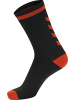 Hummel Hummel Low Socken Elite Indoor Multisport Erwachsene Schnelltrocknend in BLACK/RED