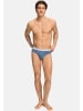 Hanro Slip / Unterhose Cotton Essentials in Stormy gray / tanzanite