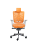 MCW Bürostuhl Hartschale ergonomisch, Orange