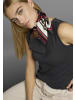 Laura Scott Nickituch in schwarz-creme-rot