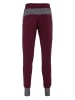 Cipo & Baxx Sweathose in Burgundy-Grey