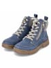 rieker Schnürstiefel in blau