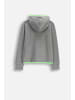Lemon explore Sportliche Kapuzenjacke mit Reißverschluss in grau