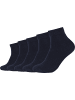 s.Oliver Unisex-Kurzsocken 5 Paar in marine