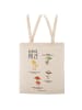 Mr. & Mrs. Panda Schultasche Heimische Pilze mit Spruch in Creme