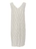 Kaffe Kleid KAmilla Loose fit in Chalk/Black Stripe