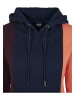 Urban Classics Sweat & Fleece - Hoody in redwine/midnightnavy