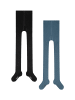 camano Strumpfhose 2er Pack captain's blue
