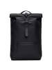 RAINS Rolltop - Rucksack 16" 48 cm (lagoon) in schwarz