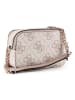 Guess Noelle Umhängetasche 20 cm in dark taupe logo