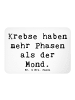Mr. & Mrs. Panda Fridge Magnet Spruch Krebs Phasen mit Spruch in Weiß