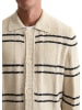 Marc O'Polo Strickjacke mit Kragen regular in Medium Beige