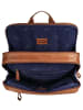 Sansibar Rucksack echt Leder in cognac