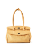 LIEBESKIND BERLIN Gloria II Schultertasche Leder 35 cm in light tan suede