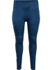 Hummel Leggings Hmlte Curvy Hight Waist Tights Plus in INSIGNIA BLUE