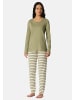 Schiesser Schlafanzug Casual Essentials in Linde