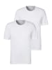 s.Oliver Unterhemd / Shirt Kurzarm Basic in Weiß